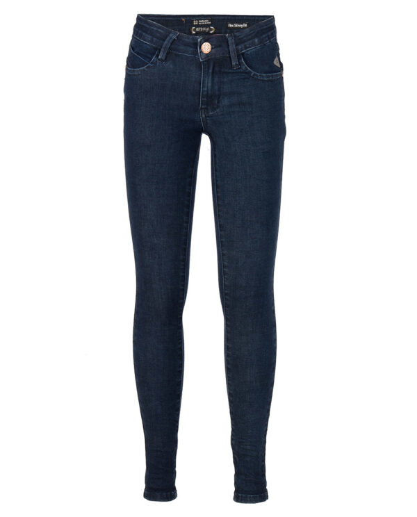 Indian Blue Jeans Meisjes spijkerbroek Skinny fit - Donker blauw
