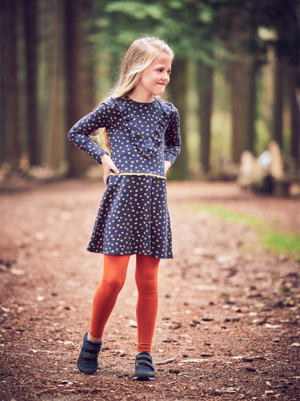 Chaos and Order Meisjes jurk - Pien - marine blauw