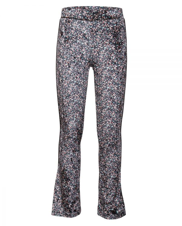 Indian Blue Jeans Meisjes flair broek - Bloemen