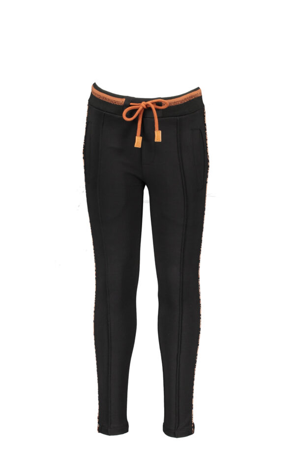 NoNo Meisjes sweat broek - Secler - Zwart