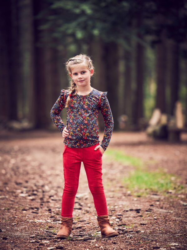 Chaos and Order Meisjes broek - Mila - rood