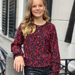 Indian Blue Jeans Meisjes shirt - Bloemen