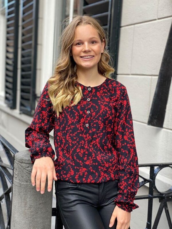 Indian Blue Jeans Meisjes shirt - Bloemen