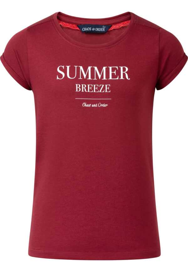 Chaos and Order Meisjes t-shirt - 2 Ravi dark red