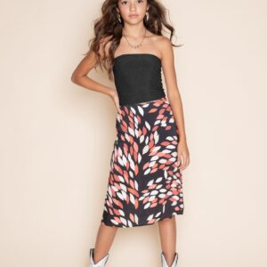 Frankie & Liberty Meisjes top - Tara - Zwart metallic