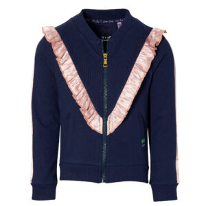 Quapi Meisjes bomber jack - Doortje - Donker blauw