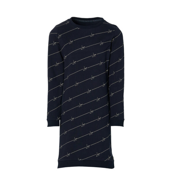 LEVV Meisjes jurk - Karolin - Donker blauw