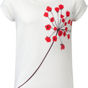 Chaos and Order Meisjes t-shirt - 2 Ravi off white flower