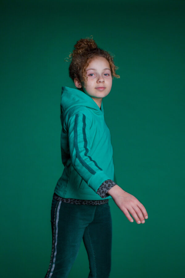 Moodstreet Meisjes hoody - Groen