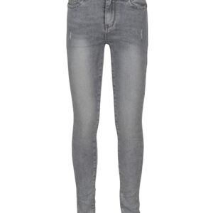 Indian Blue Jeans Meisjes jeans Lois High waisy skinny fit - Grijs