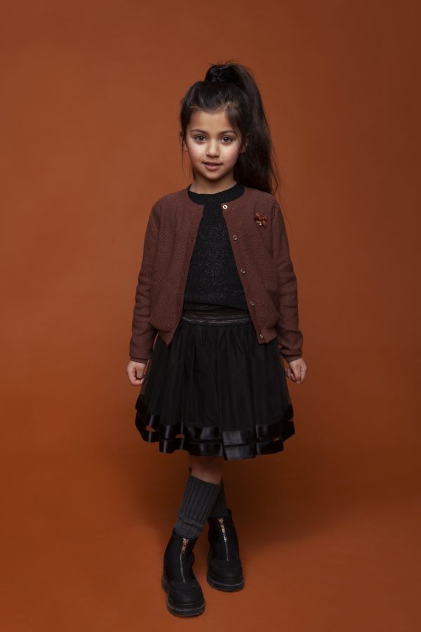 Le Chic Meisjes petticoat - Zwart