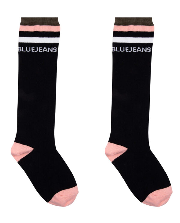 Indian Blue Jeans Meisjes kniekousen - Zwart