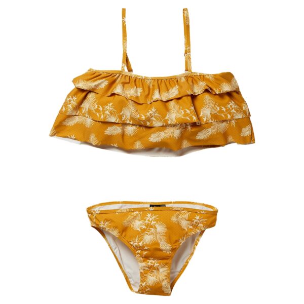 LEVV Meisjes bikini - Nanne - Mosterd leaves