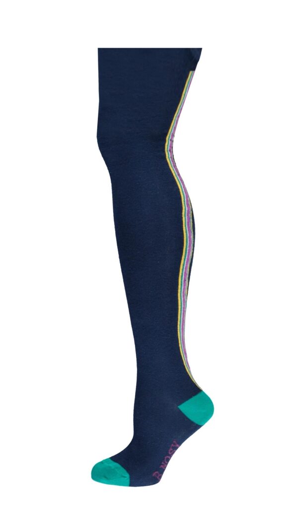 B.Nosy Meisjes maillot met contrast streep - Space blauw