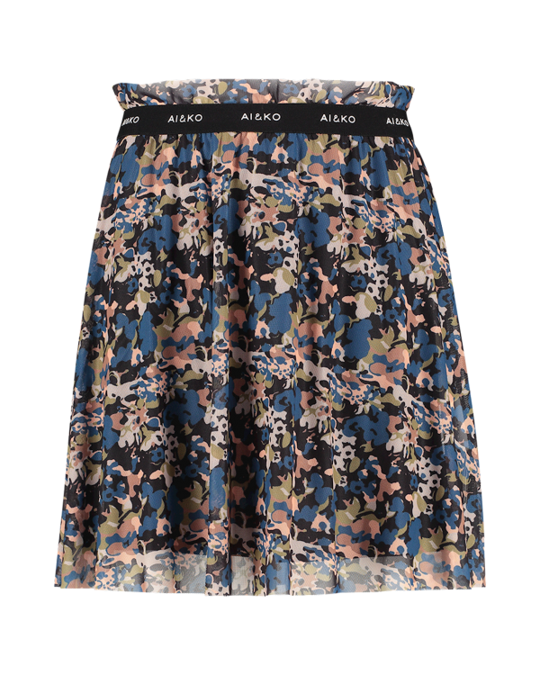 AI&KO Meisjes rok - Loua Flower - Multi