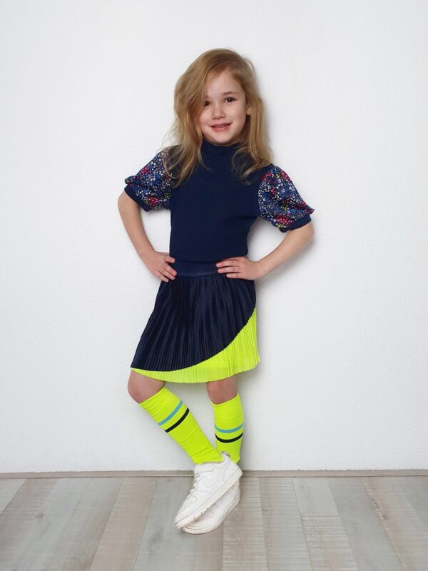 B.Nosy Meisjes rok plisse - Safety geel