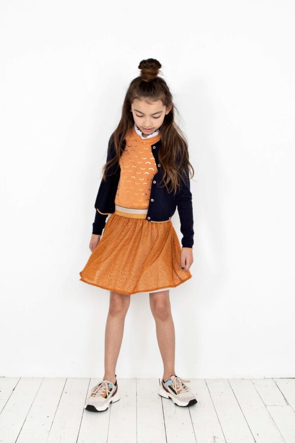 NoNo Meisjes vest - Aurelie - Marine blauw