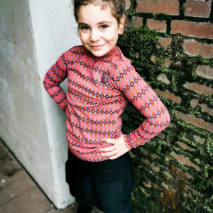 Quapi Meisjes shirt - Dilan - Retro Magenta