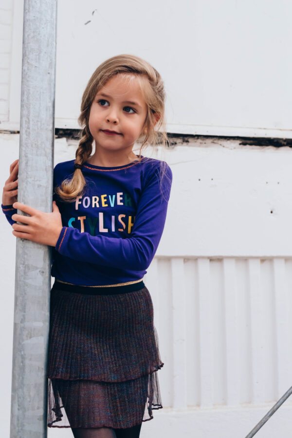 Quapi Meisjes shirt - Djoy - Violet