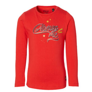 Quapi Meisjes shirt - Dinie - Rood