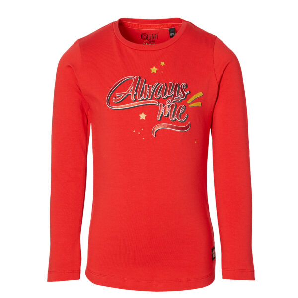 Quapi Meisjes shirt - Dinie - Rood