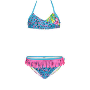Just Beach Meisjes wrap bikini - Tropical