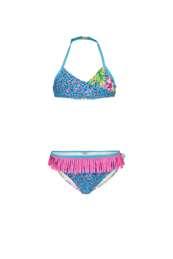 Just Beach Meisjes wrap bikini - Tropical