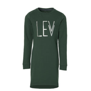 LEVV Meisjes jurk - Kaatje - Donker groen