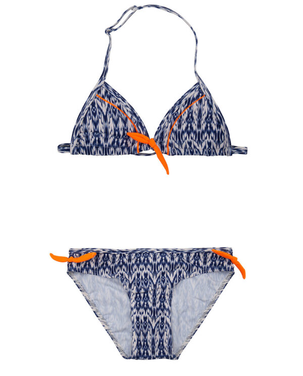 Indian Blue Jeans Meisjes bikini aztec contract - Fresh marine blauw