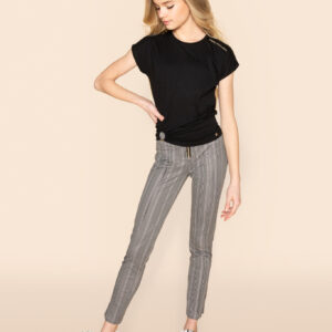 Frankie & Liberty Meisjes t-shirt - Shelly - Zwart