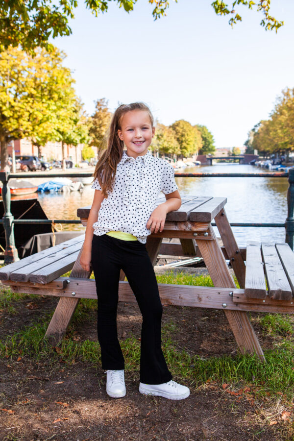 O'Chill Meisjes blouse - Qwin - Gebroken wit