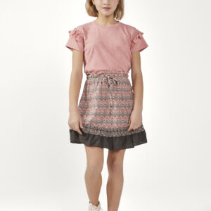 AI&KO Meisjes t-shirt - Sally - Terra