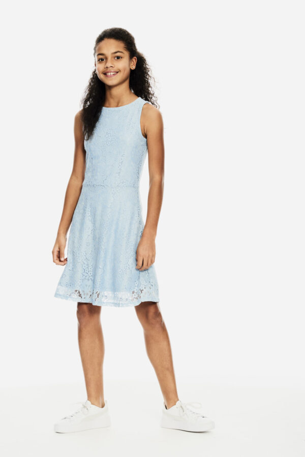 Garcia Meisjes jurk - Festive blauw