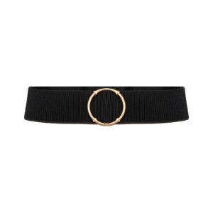 Frankie & Liberty Meisjes riem - Round - Zwart/goud