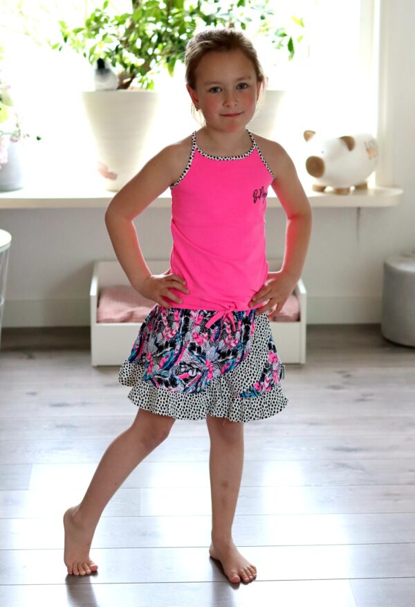 B.Nosy Meisjes tanktop - Sugar plum