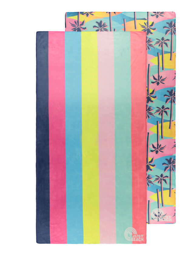 Just Beach Meisjes badhanddoek - Tropical palms
