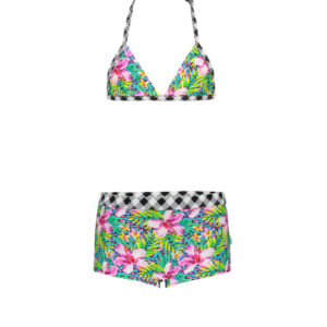 Just Beach Meisjes bikini met short - Tropical