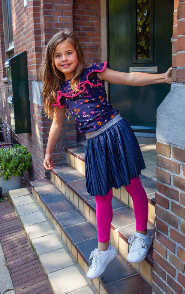 O'Chill Meisjes rok - Lou - Marine blauw