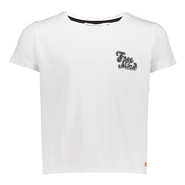 Frankie & Liberty Meisjes shirt - Tiffy - Wit
