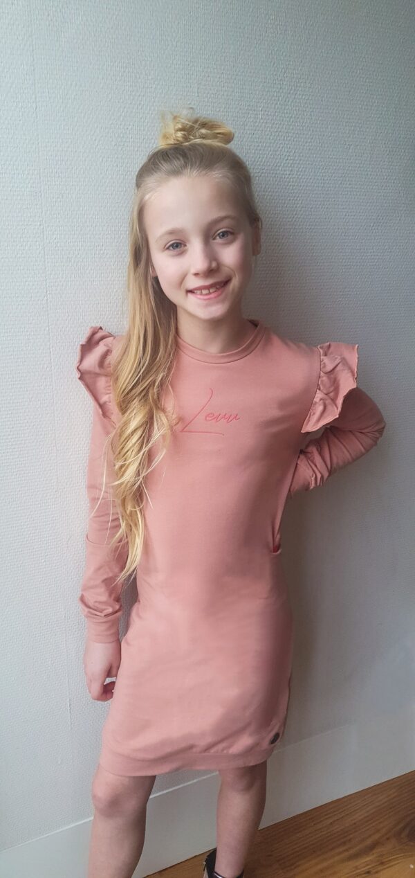 LEVV Meisjes jurk - Maartje - Oud roze