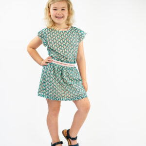 Like Flo Meisjs rok fancy kant - Mint