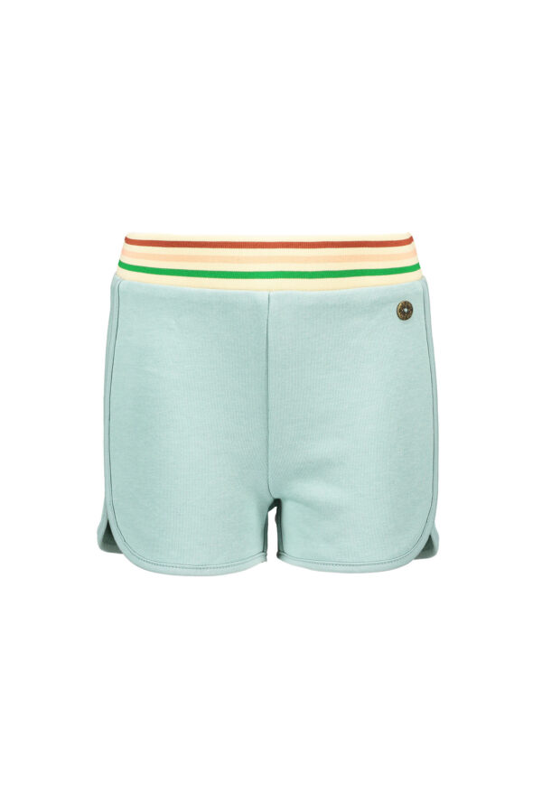 Like Flo Meisjes sweat short - Mint