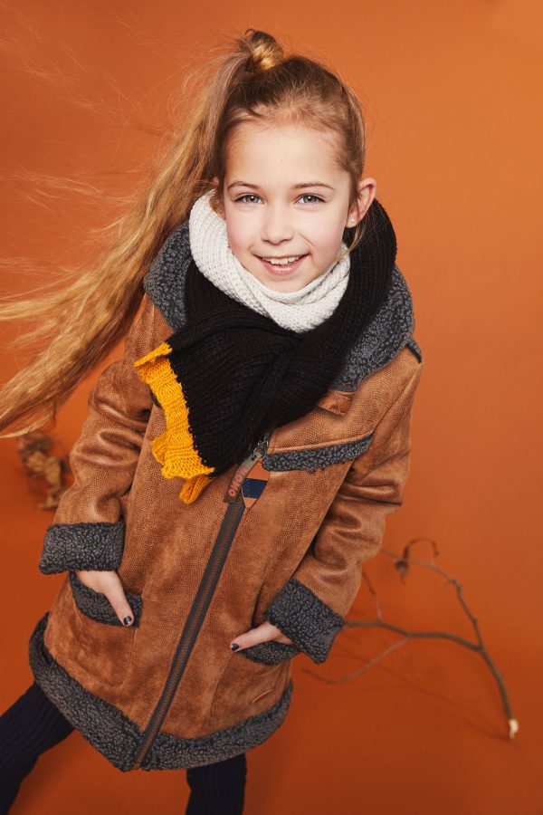 NoNo Meisjes winterjas - BeckyB - Luipaard