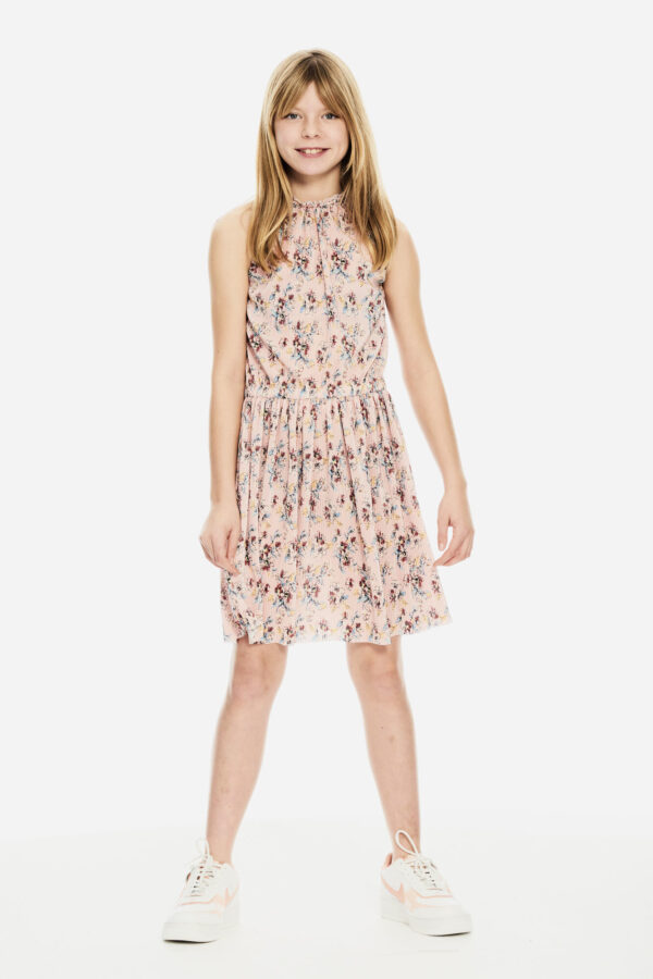 Garcia Meisjes jurk print - Roze
