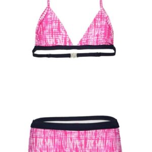 B.Nosy Meisjes bikini met short - Beetroot tie dye