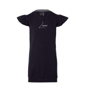 LEVV Meisjes jurk - Mace - Donker blauw