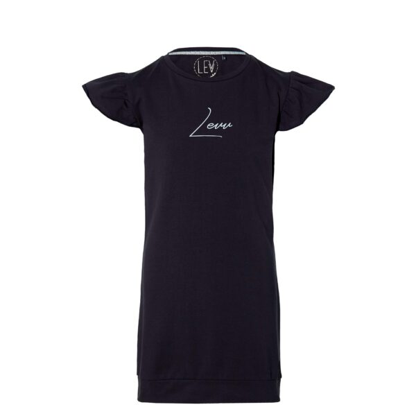 LEVV Meisjes jurk - Mace - Donker blauw