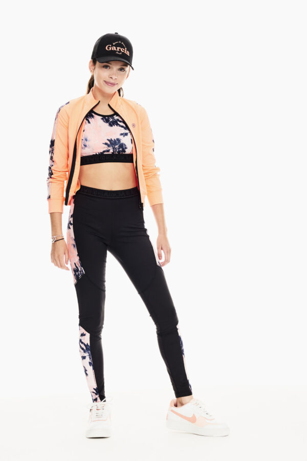 Garcia Meisjes sport legging - Zwart