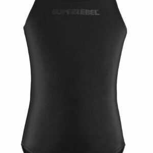 SUPERREBEL Meisjes badpak - Zwart