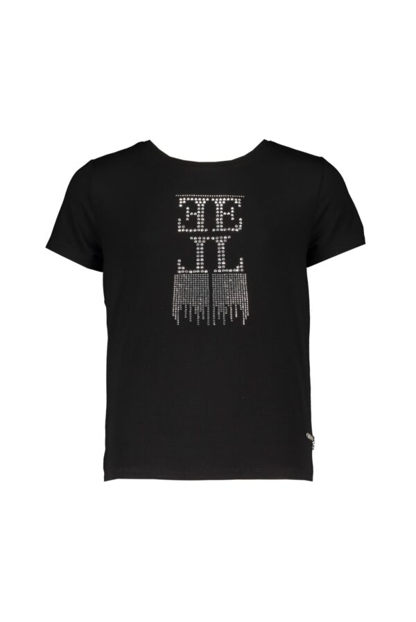 ELLE Chic Meisjes t-shirt 'ELLE' - Zwart